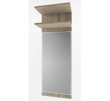 Настенное зеркало Оскар 1NL с полками