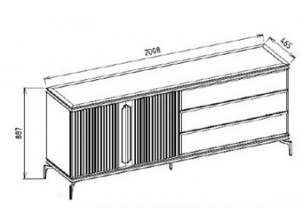 Буфет Монтего MONT-10