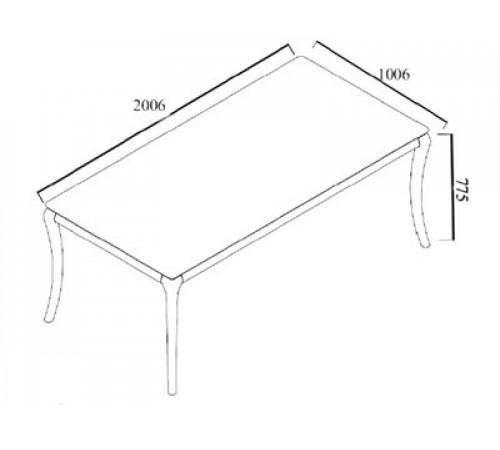 Раскладной стол Песаро (PESARO) PESR-14