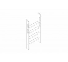 Пакет №13 Прямая лестница для кровати Соня