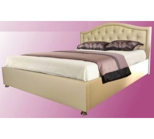 Односпальная кровать Жанна MUR-IK-JANNA с мягкой спинкой